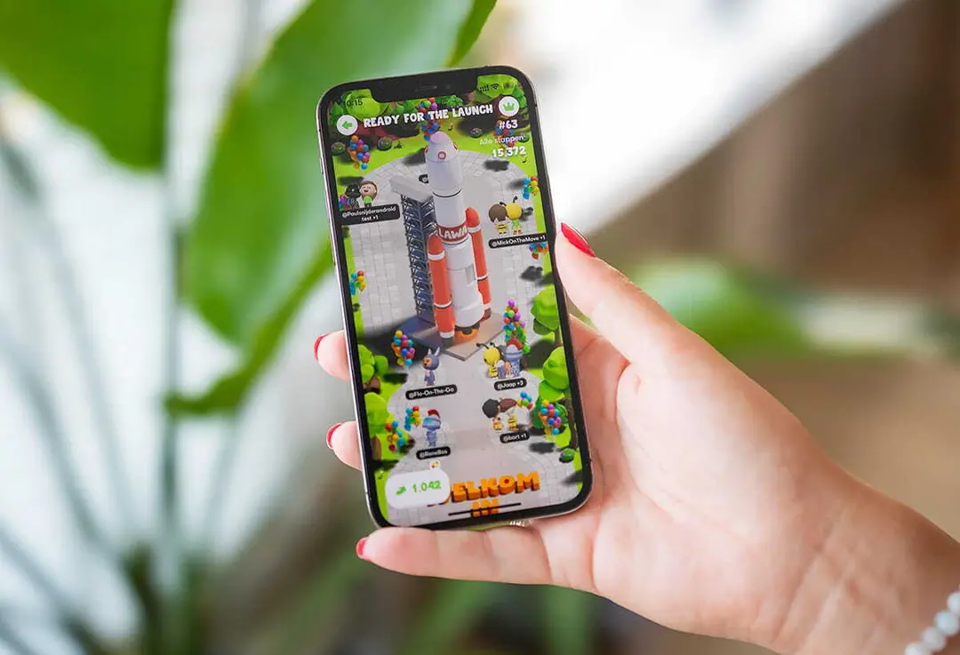 De Lawa-app op een telefoon